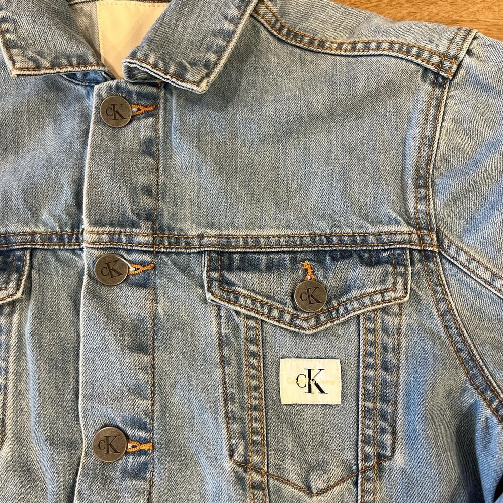 Calvin Klein denim jacket Size S - Picture 2 of 4